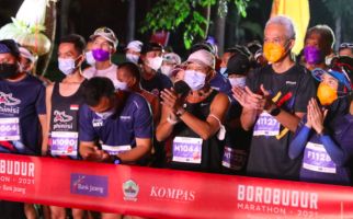 Ganjar Pranowo Antusias Mempersiapkan Borobudur Marathon 2022 - JPNN.com