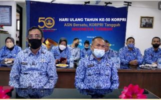 TNI AL Peringati HUT ke-50 Korpri Tahun 2021, Safwanudin Bilang Begini - JPNN.com