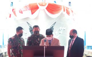 Ancaman di Natuna Utara Meningkat, Menhan Prabowo Luncurkan Kapal Perang Baru - JPNN.com