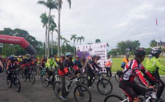 Gowes Indonesia Bugar Series 2021 yang Digelar Kemenpora di Sumbar Sukses - JPNN.com