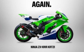 Kawasaki Kenalkan Ninja ZX-10RR KRT dengan Livery Superbike Jadul - JPNN.com
