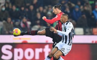 Udinese Vs Milan: Rossoneri Petik Satu Poin, Ibrahimovic Sejajar Messi dan Ronaldo - JPNN.com