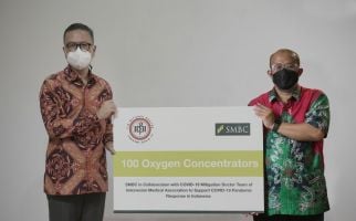 Gandeng IDI, SMBC Donasikan 100 Unit Oxygen Concentrator  - JPNN.com