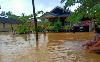Banjir Melanda Sepaku yang Berbatasan dengan Lokasi Ibu Kota Baru, Lihat - JPNN.com