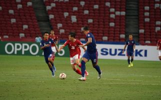 Unggul Jumlah Pemain, Indonesia Sempat Tertinggal 1-2 dari Singapura - JPNN.com