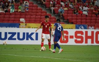 Babak Pertama Indonesia vs Singapura 1-1, The Lions Main dengan 10 Orang - JPNN.com