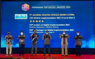 Blibli Raih 3 Penghargaan di Ajang Top Digital Awards 2021 - JPNN.com