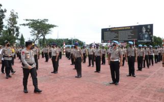 Arahan Irjen Panca di Depan 447 Personel Tegas, soal Nama Baik Polri - JPNN.com