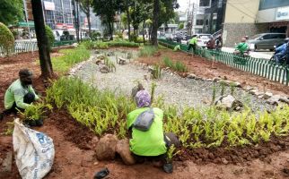 Kurangi Genangan Air di Jalan, Sudin Jakpus Bangun Green Infrastructure - JPNN.com