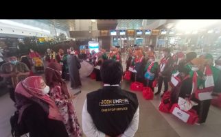 Melalui Program JUC ABT Travel, 153 Jemaah Berangkat ke Tanah Suci - JPNN.com