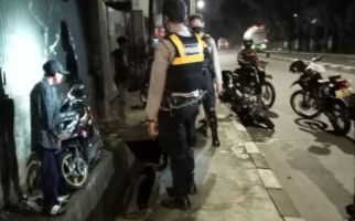 Polisi Bubarkan Balap Liar di Jaksel, Ada Kejadian Lucu - JPNN.com