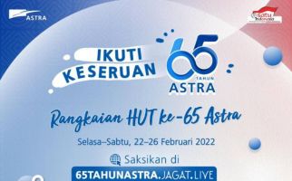 Rayakan HUT ke-65, Astra Ajak Masyarakat Semangat Bergerak dan Tumbuh Bersama - JPNN.com
