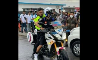 Polisi Ini Jadi Dewa Penyelamat Franco Morbidelli, Begini Ceritanya - JPNN.com