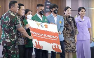 1.792 Putra-Putri TNI Berprestasi Dapat Beasiswa, Jenderal Andika dan Erick Thohir Beri Pesan Khusus - JPNN.com