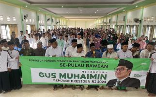 Tomas & Pengasuh Pesantren se-Pulau Bawean Deklarasikan Gus Muhaimin Presiden 2024 - JPNN.com