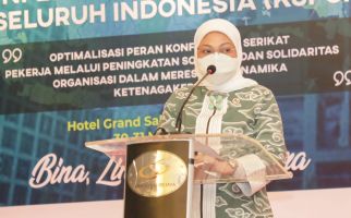 Menaker Ida Fauziyah: Saya Doakan KSPSI Istikamah Mengawal Buruh di Indonesia - JPNN.com