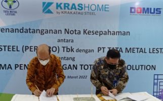 Kembangkan Total Steel Solution, Krakatau Steel Gandeng Tata Metal Lestari - JPNN.com