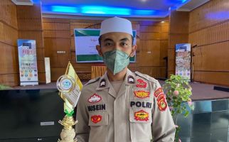 Jadi Qari Terbaik di PTQ RRI, Anggota Polri Ini Mewakili Sumsel di Tingkat Nasional - JPNN.com