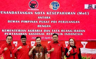 Gandeng Kementerian BPN/ATR, PDIP Sebut Selesaikan Misi Megawati yang Tertunda - JPNN.com