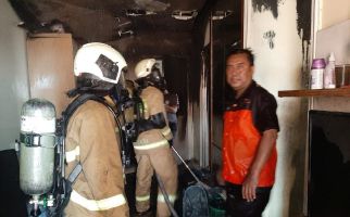 Kebakaran Unit Apartemen di Jakarta Barat, Ini Penyebabnya - JPNN.com