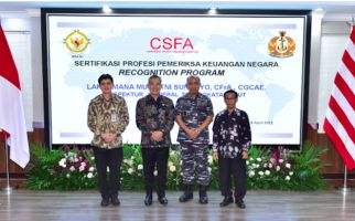 Irjenal Terima Sertifikasi CSFA Recognation Program dari BPK - JPNN.com