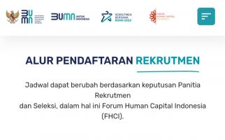 Hasil Seleksi Rekrutmen Bersama BUMN 2022 Diumumkan, Cek Lulus Atau Tidak? - JPNN.com