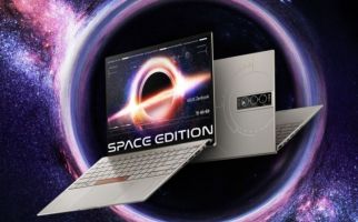 Penampakan Asus ZenBook 14X OLED Space Edition, Laptop dengan Elemen Futuristik - JPNN.com