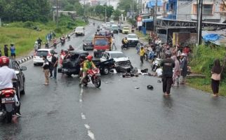 Kecelakaan Beruntun Melibatkan Prajurit TNI, Ada Korban Kondisi Mengenaskan, Lihat - JPNN.com
