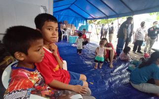 2 Tahun Tidak Mudik Gegara Pandemi, Sekarang Harus Lebaran di Tenda Pengungsian - JPNN.com