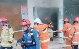 Ruko ATM BNI di Bekasi Terbakar, Sebegini Kerugiannya, Wow - JPNN.com