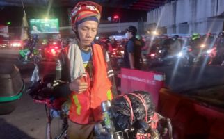Salikun Mudik dari Jakarta ke Kebumen Naik Sepeda, Sampai Tujuan 4 Hari - JPNN.com