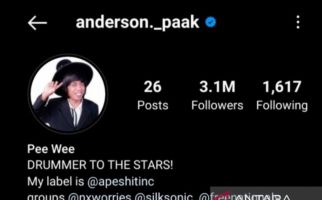 Gegara Ini, Anderson Paak Pasang Foto Pak Tarno di Profil Miliknya di Instagram - JPNN.com