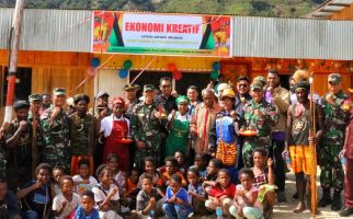 Mendorong Perekonomian Masyarakat, Satgas TNI Bergerak di Wilayah Pegunungan Papua - JPNN.com