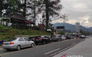Puncak Bogor Macet, Kendaraan dari Cianjur Tak Bergerak, Lihat Penampakannya - JPNN.com