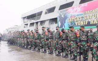 450 Prajurit TNI Dikirim ke Papua, Jenderal Menyampaikan Pesan, Lihat Itu - JPNN.com