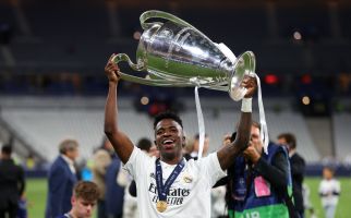 Luar Biasa! Bawa Real Madrid Juara Liga Champions, Vinicius Jr Sejajar Lionel Messi - JPNN.com