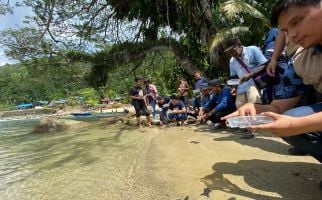 Ada Sosok Luar Biasa di Balik Konservasi Penyu Lekang di Pantai Marekisi, Siapa Dia? - JPNN.com
