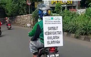 Viral Rombongan Pemotor Membawa Atribut Khilafah, Jubir Partai Garuda: Segera Ciduk! - JPNN.com