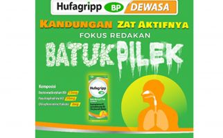 Hufagripp BP Dewasa Syrup, Fokus Redakan Batuk Pilek Dewasa - JPNN.com