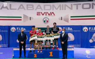 Begini Tekad Dua Pebulu Tangkis Muda Indonesia Seusai Juara di Italia - JPNN.com