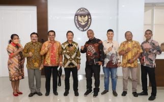 Bertemu Menteri Trenggono, Ketum FORKAMI Singgung Perpres MLIN - JPNN.com