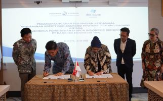 LPEI dan Bank IBK Indonesia Jalin Kerja sama Penjaminan & Asuransi Ekspor - JPNN.com