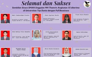 9 Siswa SMAN Unggulan MH Thamrin Diterima di Universitas Top Dunia - JPNN.com