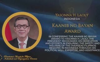 Presiden Duterte Beri Penghargaan Kepada Menkumham Yasonna Karena Lakukan Ini - JPNN.com