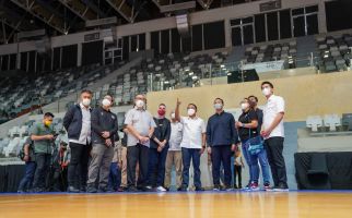 Jelang FIBA Asia Cup 2022, Menpora Amali Tinjau Latihan Timnas Basket dan Kesiapan Venue - JPNN.com