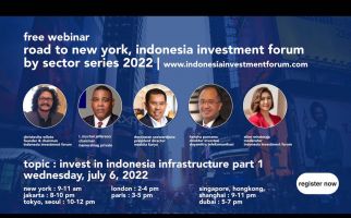 Road to New York, Indonesia Investment Forum Segera Digelar, Catat Tanggalnya - JPNN.com