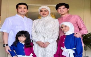 Rayakan Iduladha Bareng Olla Ramlan dan Anak-Anak, Aufar Hutapea: Adem - JPNN.com