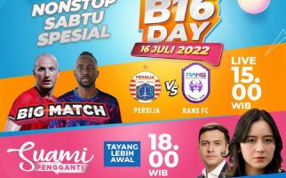 ANTV Hadirkan Tayangan Spesial Hari Ini, Ada Persija Jakarta Vs Rans Nusantara - JPNN.com