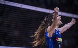 Gulung Brasil, Tim Voli Italia Ukir Sejarah di VNL 2022 - JPNN.com