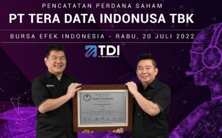 Melantai di BEI, Tera Data Indonusa Raih Dana IPO Sebesar Rp 145,617 Miliar - JPNN.com